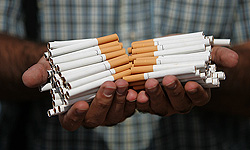 8500 پاکت سیگار قاچاق در قزوین کشف شد